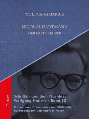 cover image of Nicolai Hartmann
